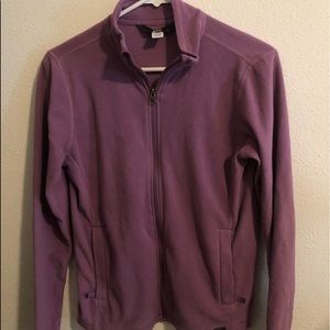 Rei Purple Girls Fleece Jacket L/ womens S